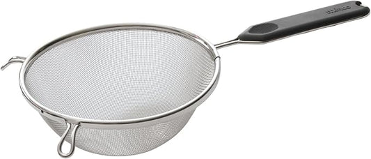 MSTP-6SM - 6-1/4" Single Medium Mesh Strainer with Plastic Handle