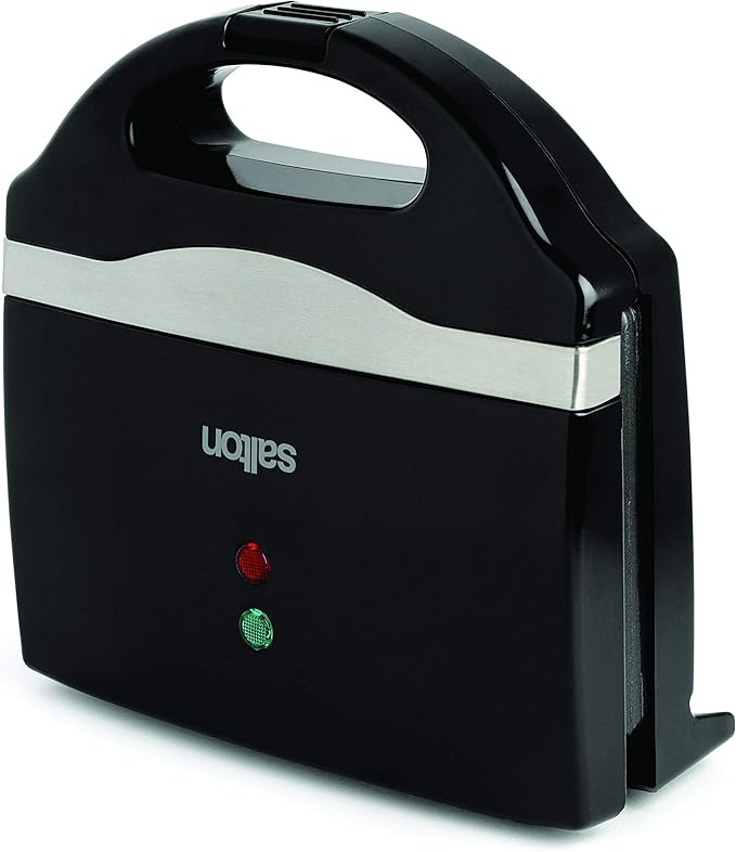 Salton SM1068BK Pocket, Black Sandwich Maker