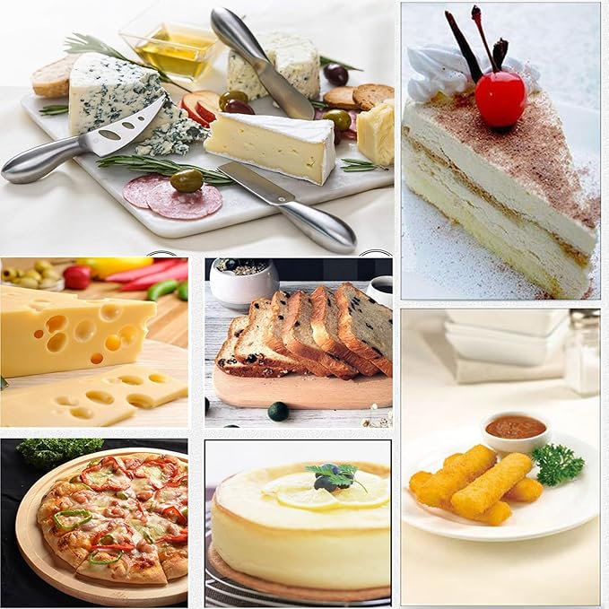 6-Piece Cheese Knife Set, Premium Stainless Steel Cheese Knives with Gift Box, Cheese and Charcuterie Board Collection matching tools(6pcs)
