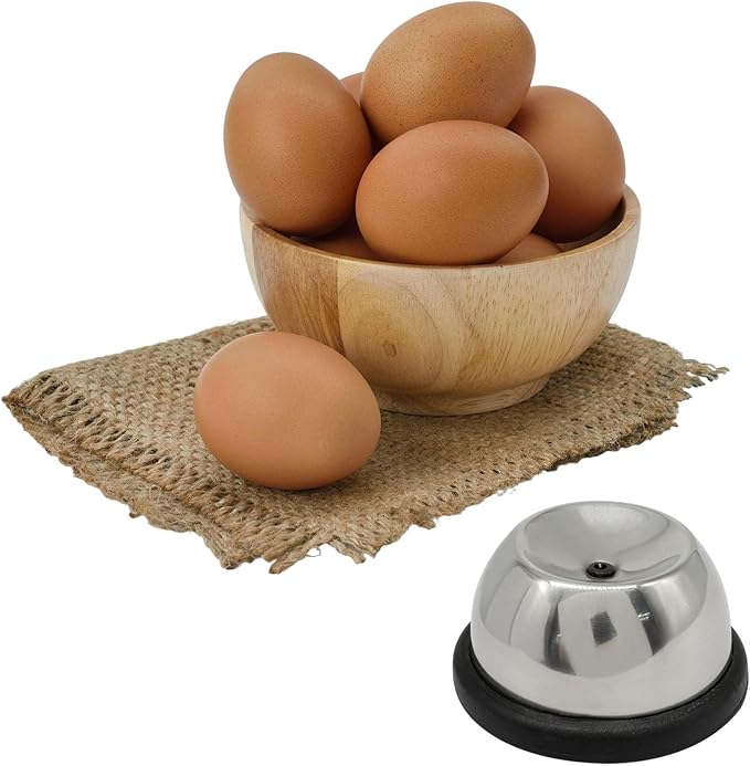 Hitefu Stainless Steel Egg Piercer with Retractable Pin Tool, Quick Peel & No Brust Egg Poker for Perfect Hard Boiled Eggs (Black)
