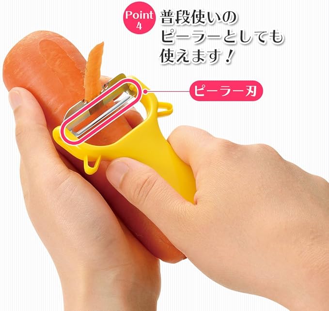 Shimomura Industry FLP-01 Full Veggie Lemon & Peeler, Made in Japan, Niigata, Tsubame Sanjo