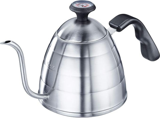 Westmark Brasilia Plus 24582260 Gooseneck Kettle with Thermometer Suitable for Induction Cookers 18/8 Stainless Steel