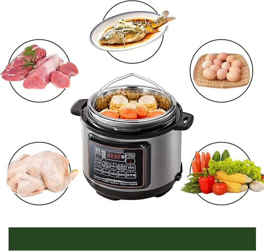 Steamer Basket for Instant Pot Pressure Cookers Pots Accessories Steamer Basket with Egg Steamer Rack Steamer Divider (Steamer Basket)