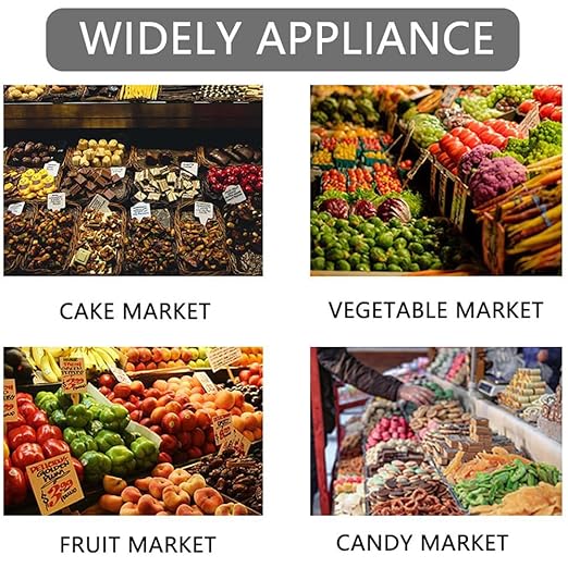 Moptyuimin Commercial Scale, 40KG/88lB Digital Price Computing Scale Weight Food Kitchen Scale Food Produce Counting Weight Scale with Dual LCD Display for Supermarket Fruit Shop Meat Store