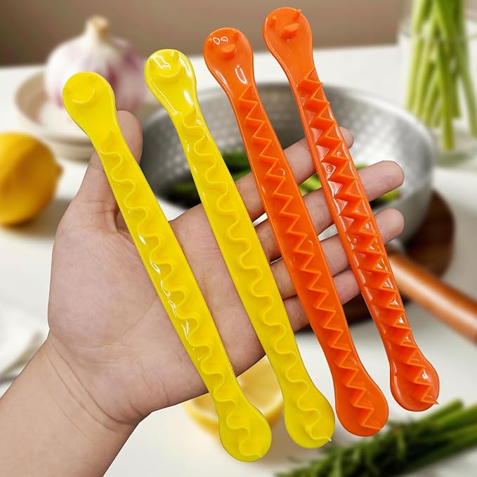 4 Pack Deviled Egg Cutter in Half - Egg Cutter for Kitchen, Perfect for Salads, Kitchen Cooking Tools,Easy Clean Dishwasher Safe,Gadgets