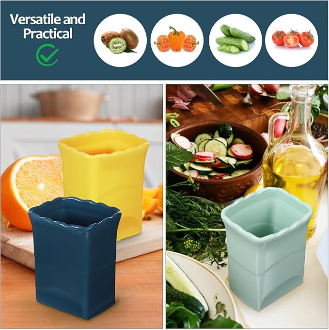3Pcs Cup Slicer with 3Pcs Gap Cleaning, Stainless Steel Egg Slicer Fruit Slicer Strawberry Banana Cutter Fruit and Vegetable Slice Fresh Platter Making