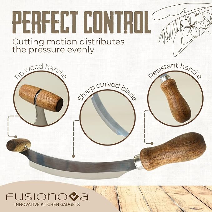 Fusionova Two handed cheese knife (Small)