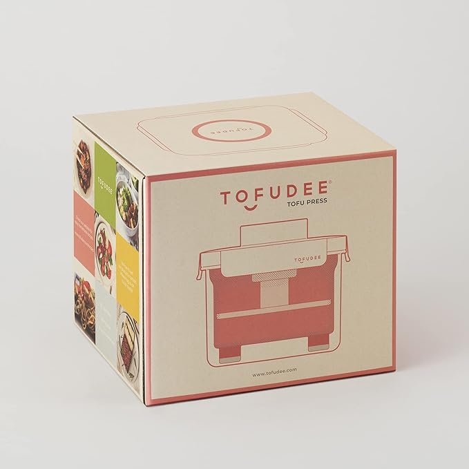 Tofu Press | Food Strainer for Paneer, Cheese, & All Kinds of Tofu - Soft, Silken, Organic, Extra Firm | Enhance Cooking, Save Time, & Elevate Your Dishes - Dishwasher Safe & BPA-Free