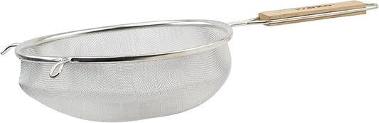 Winco Strainer, 8-Inch Diameter, Fine Single Mesh, Medium