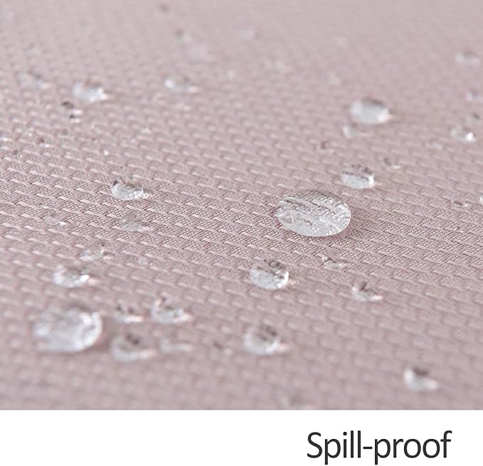 maxmill Jacquard Tablecloth Stain Resistant Waterproof Wrinkle Resistant Spillproof Washable Soft Textured Table Cloth for Dining Room, Indoor and Outdoor Use, Rectangle 60 x 140 Inch, Dusty Pink