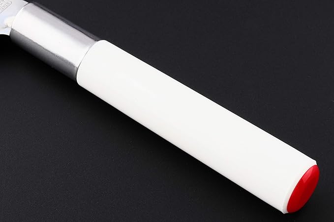 Seki Japan Cheese Knife, Crinkle Cut Knife, Ideal for Soft Foods Like Cheese, Boiled Eggs, and Fruits, 3.9 inches Stainless Steel