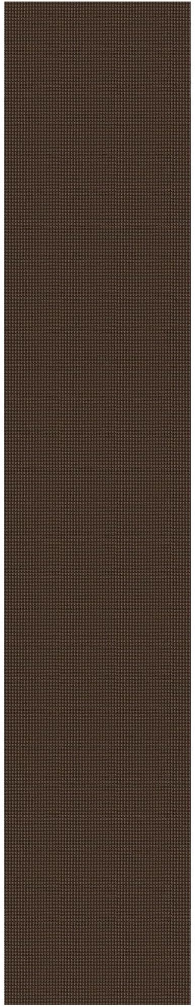 EARTHALL Runner Rug 3x16 Ft Washable Runners for Hallways Extra Long Woven Non Slip Entryway Runner Braided Kitchen Runner Indoor Outdoor Carpet Runners for Hotels, Hall, Stair, Brown