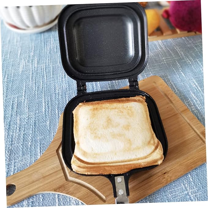 Sandwich Baking Pan Stovetop Sandwich Maker Grill Press Tool for Effortless Breakfast and Snack Preparation for Grilling Delicious Sandwiches at Home