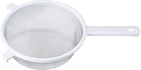 Chef Craft Classic Stainless Steel Mesh Strainer, 8 inch, White