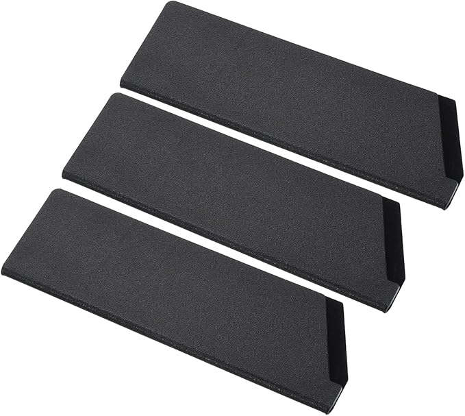 PATIKIL ABS Knife Cover Sleeves for 7" Kitchen Knife, 3 Pack Knives Edge Guard Blade Protector Universal Knife Sheath for Home Kitchen, Black