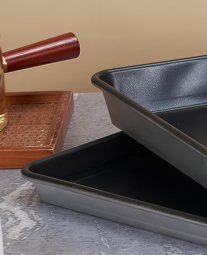 Non-Stick Baking Sheet, Black, 24 x 16 inches (2 inch)