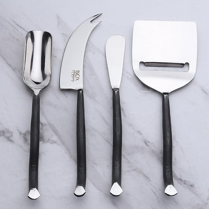 INOX artisans Twig Cheese Tools 4 Pc. Set
