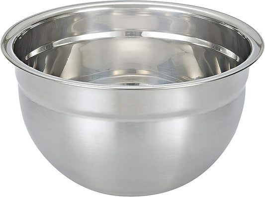 Stainless Steel Mixing Bowl Durable and Rustproof Easy Grip and Stability Design Bowl Versatile for Cooking Baking Prepping and Food Storage (20CM)