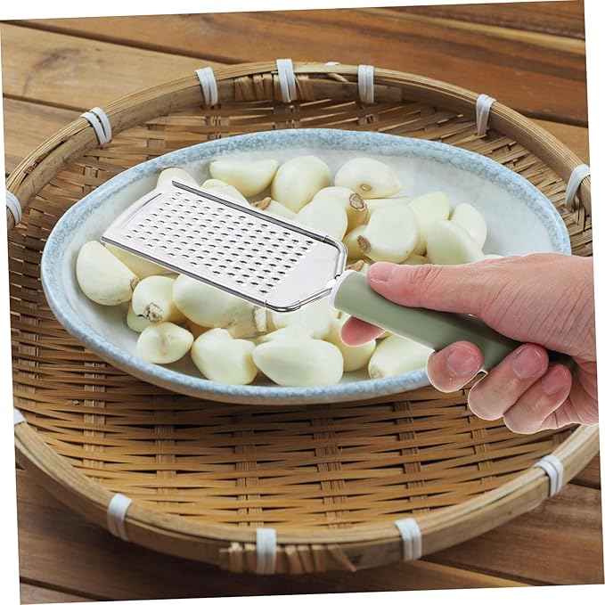 Ciieeo Garlic Shaved Tool Cheese Grater Garlic Press Essential Kitchen Utensil