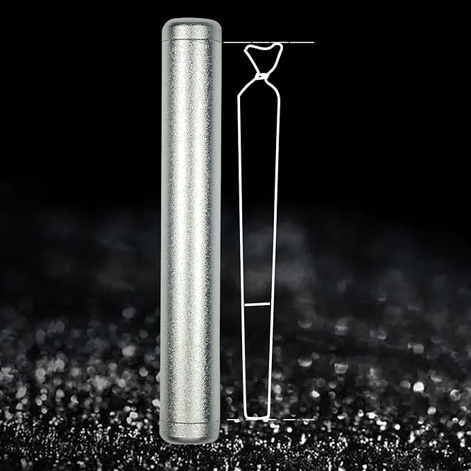 Aluminum Storage Tube Container Lightweight Airtight Metal Waterproof Storage Containers for Traveling-3Pack (color2)