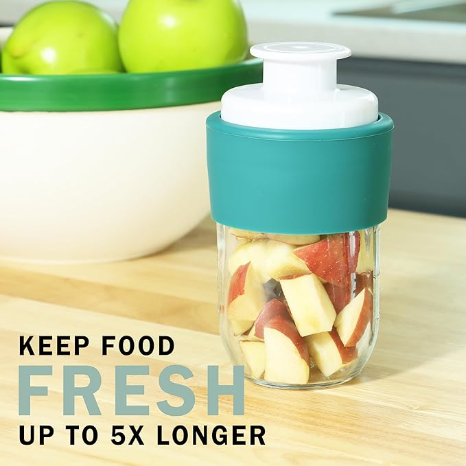 Vacuum Sealer Jar Attachment Hood for Vacuuming Mason/Ball Jars. Includes Hood Attachment and Vacuum Sealer Accessory Accessory Hose - Avid Armor