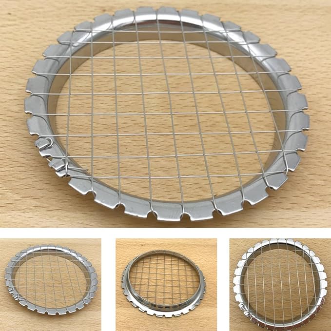 Egg Chopper Stainless Steel Egg Slicer Fruit Cube Salads Cutters Tomato Cutter Potato Cutter as pictures