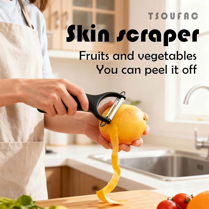 Ceramic knife Set with Block and Fruit Bowl, knives set for kitchen, knife set with block/covers, Ceramic High-foot Deep Fruit Bowl, cuisine knife set, Round Bowl for Salad - Ideal for Kitchen, Gifts