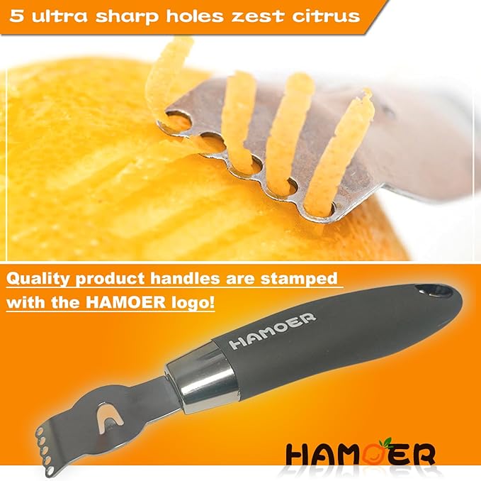 Lemon Zester Channel knife Vegetable Peeler