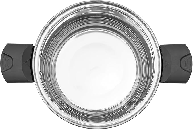 Bokknppo 7.4Qt Pressure Cooker Stainless Steel Pressure Pot 60Kpa Heating Pressure Tank Pressure Canner with Pressure Valve for Gas Stove Induction Cooker