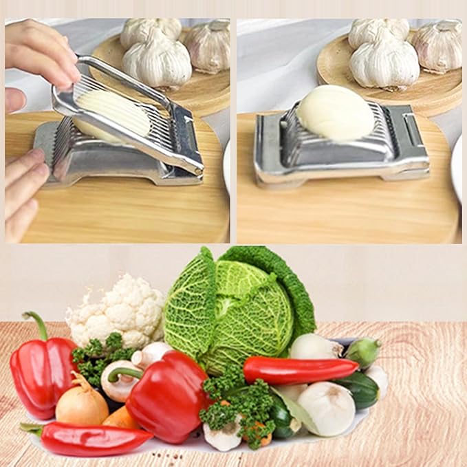 Egg Slicer for Hard Boiled Eggs, Heavy Duty Egg Cutter with Aluminum Alloy, Multi-functional Cutting Tool Kitchen Gadgets for Strawberry, Mushroom, Hard Boiled Eggs...