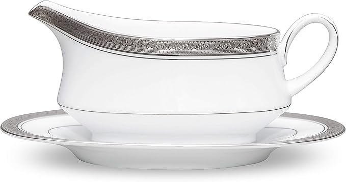 Noritake Crestwood Platinum Gravy Boat