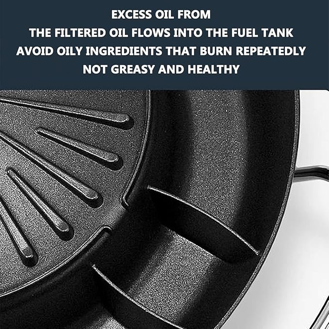 Electric Hot Pot & Grill Combo, Non-Stick Soup & Korean BBQ for 2-4 People, Easy Clean, Versatile Kitchen Essential for Family Gatherings, Medium Size, Perfect for Entertaining