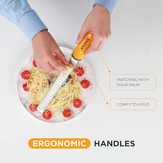 Deiss PRO Citrus Zester & Cheese Grater and Deiss PRO Apple Slicer and Corer with Cutting Base