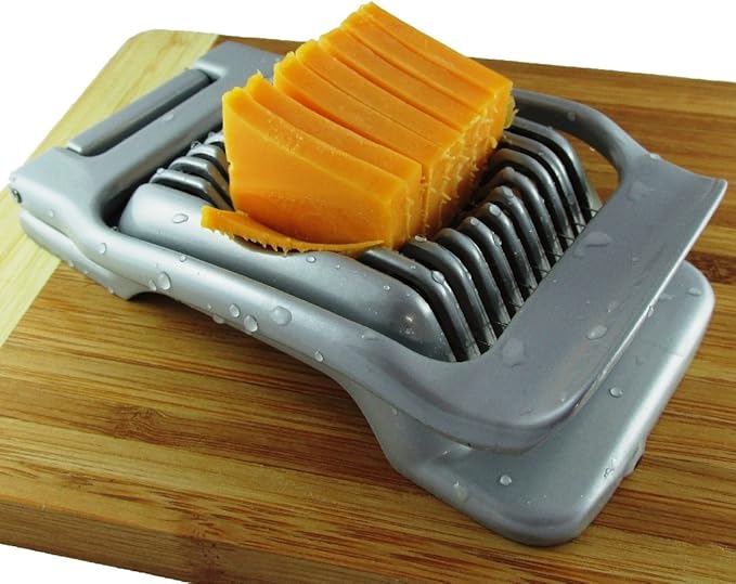 Diecast Aluminium Egg Slicer, Light Grey