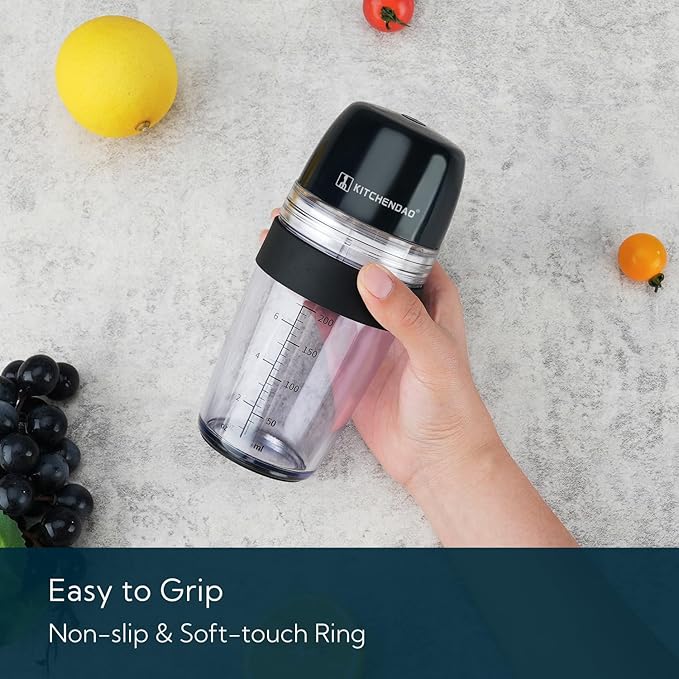 KITCHENDAO Citrus Lemon Peeler Zester Tool and 2 in 1 Salad Dressing Shaker Container with Juicer