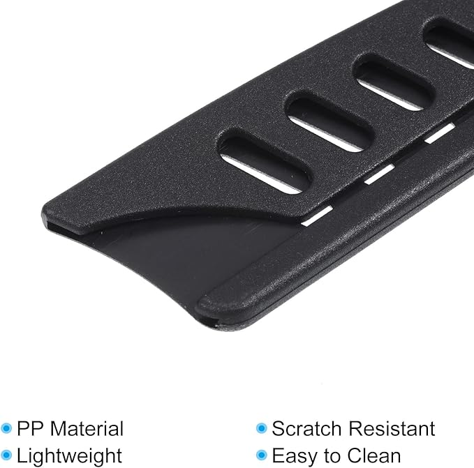 PATIKIL PP Safety Knife Cover Sleeves for 3.5" Paring Knife, 5 Pack Knives Edge Guard Blade Protector Universal Knife Sheath Portable for Kitchen, Black