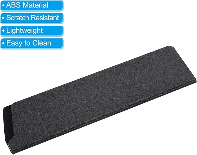 PATIKIL ABS Knife Cover Sleeves for 8" Chef Knife, Knives Edge Guard Blade Protector Universal Knife Sheath for Home Kitchen, Black