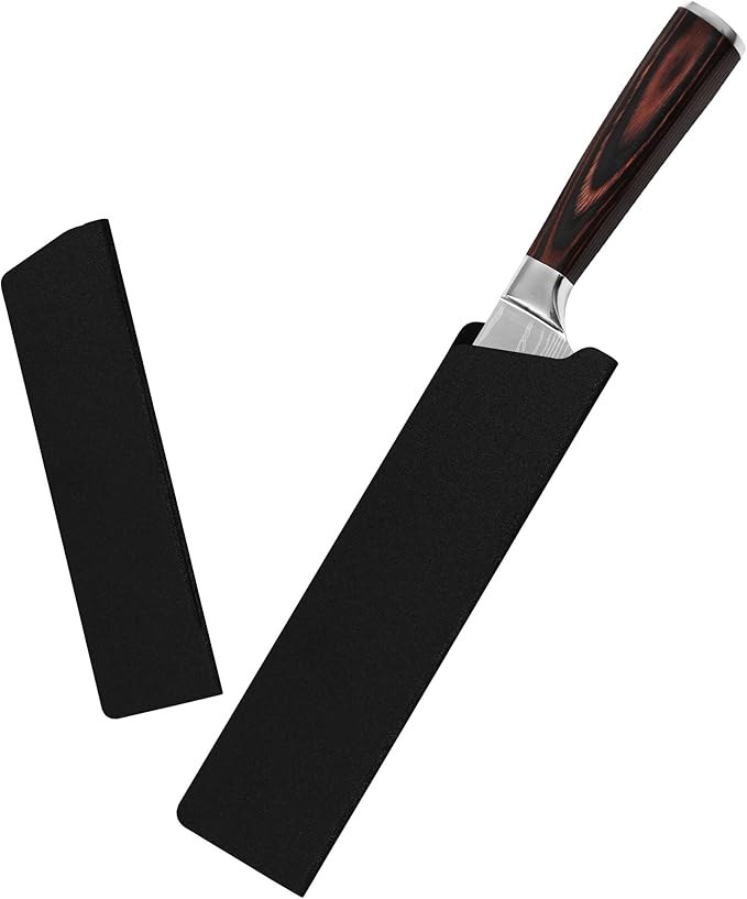 XYJ 3 Pcs ABS Universal Knife Case Cover Sheath Sleeves Edge Guards Set for 8 inch Chef Knife(Knives Not Included)