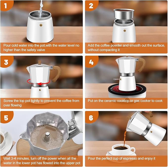 DITOSH 12 Cup Aluminum Espresso Stovetop Moka Pot Express Coffee Maker Percolator Italian Classic Mocha Coffee Machine for Italian and Cuban Cafe Brewing for Home & Camping 600ml 20oz