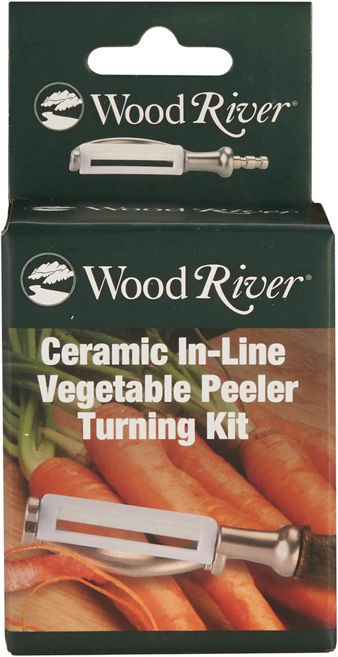 Woodriver Project Kit - Make Ceramic Inline Vegetable Peeler