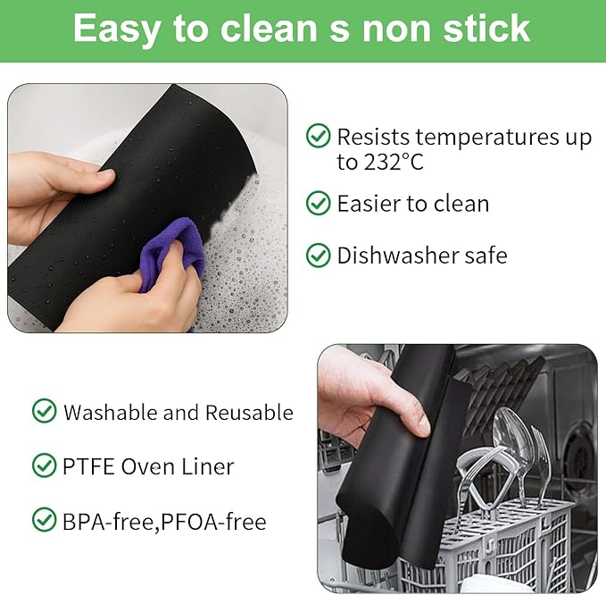 GWYSY 4-Pack Fiberglass Liners for Ninja Air Fryer Pro 4-in-1 AF141, 8.27"* 8.27" Reusable and Versatile Replacement for Ninja Air Fryer Parchment Paper Heat-Resistant Non-Disposable