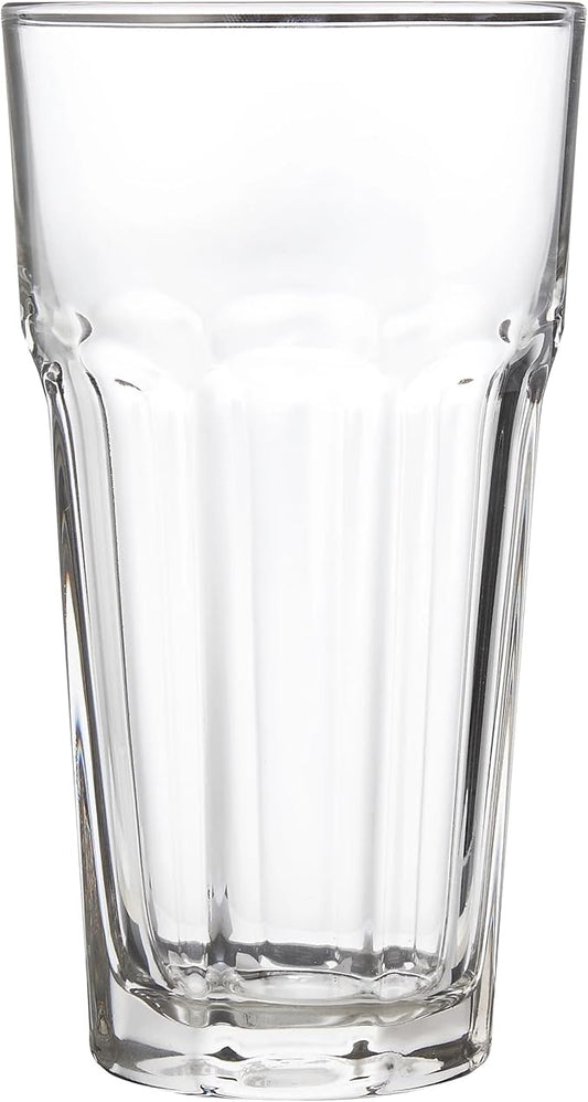 (4 Pack) 20 oz Iced Tea Glasses, Clear Drinking Glasses for Everyday Use