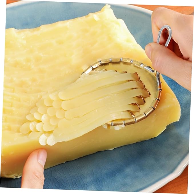 4pcs Multipurpose Cheese Fruit Scrapers Bean Jelly Scrapers Kitchen Gadget Comfort Grip