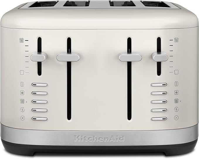 KitchenAid 4 Slice Toaster, KMT4109PL, Porcelain White