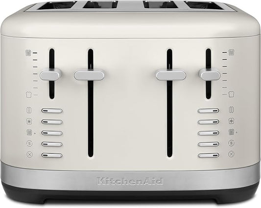 KitchenAid 4 Slice Toaster, KMT4109PL, Porcelain White