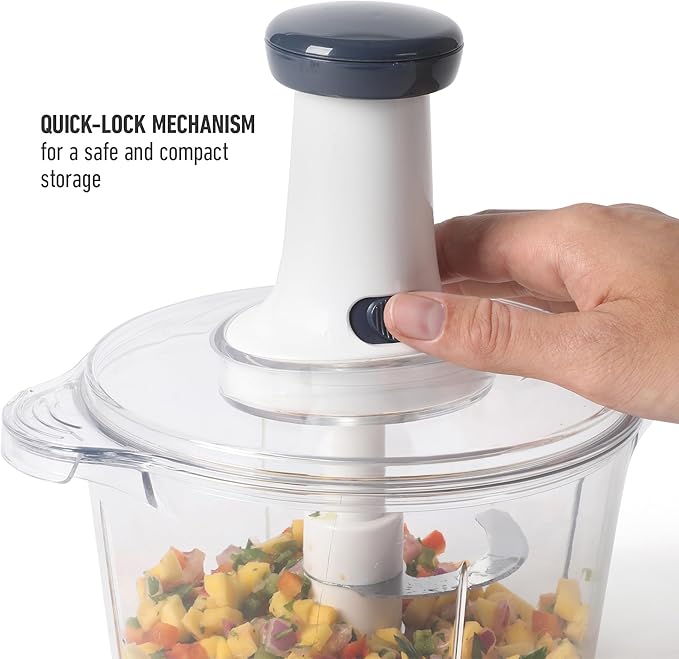 Calphalpn Aero Manual Large Vegetable and Food Chopper and Processor