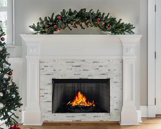 2 Sheets Peel and Stick Backsplash for Kitchen, White Marble with Metal Silver Look Stick on Tile Upgrade Your Kitchen Backsplash, RV, Fireplace