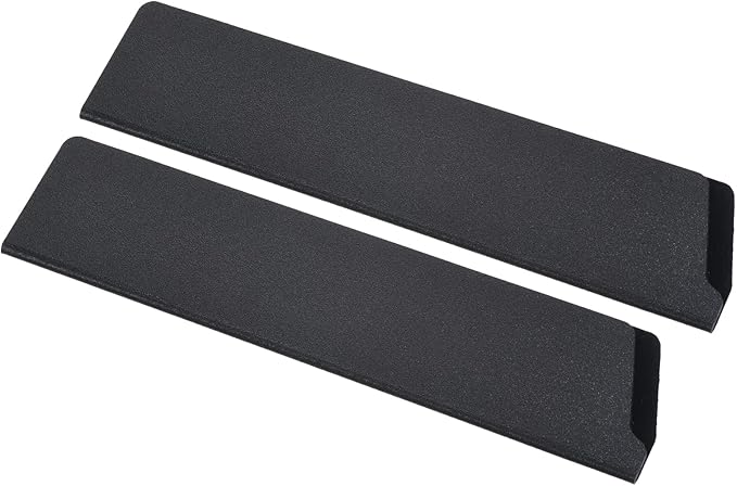 PATIKIL ABS Knife Cover Sleeves for 10" Kitchen Knife, 2 Pack Knives Edge Guard Blade Protector Universal Knife Sheath for Home Kitchen, Black