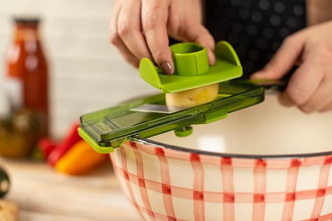 Kuhn Rikon Adjustable Mandoline, Green