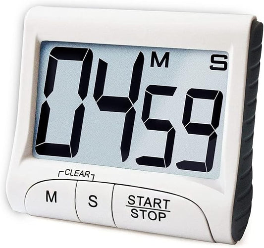 Timer Count Down/Count up Large Screen (White)…